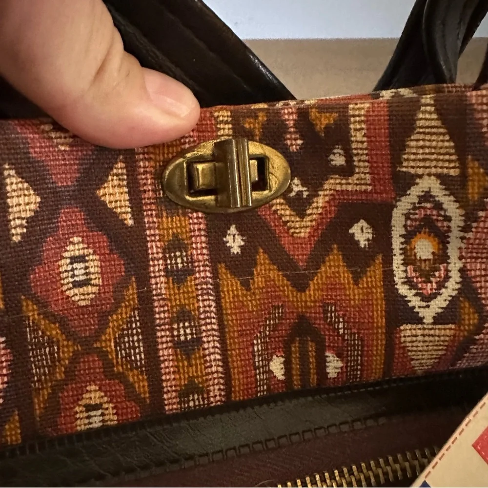 70s Deadstock Vinyl Tote